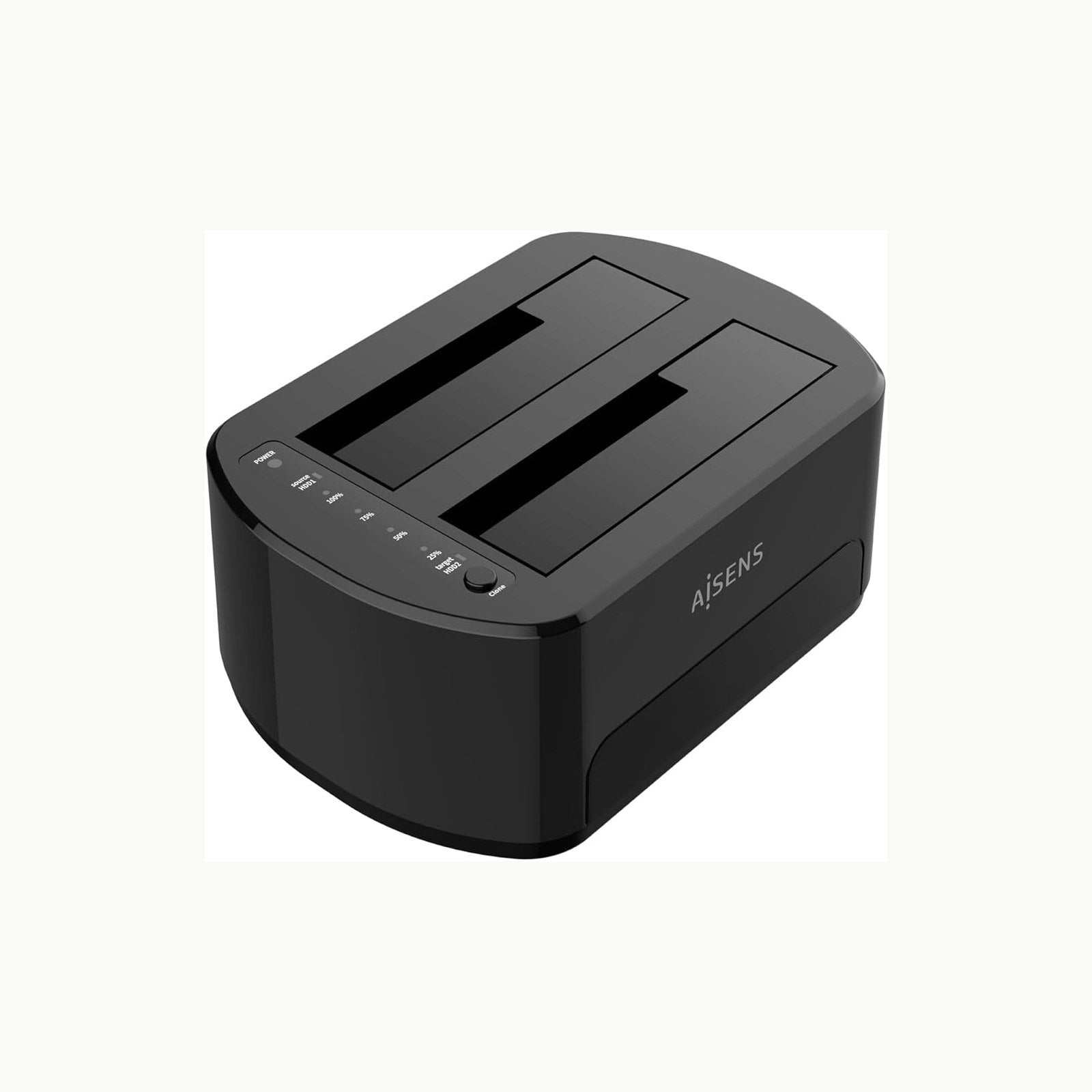 ASDS-D03B ESTACION DOCKING AISENS DOBLE ASDS\-D03B SATA 2.5 3.5 A USB 