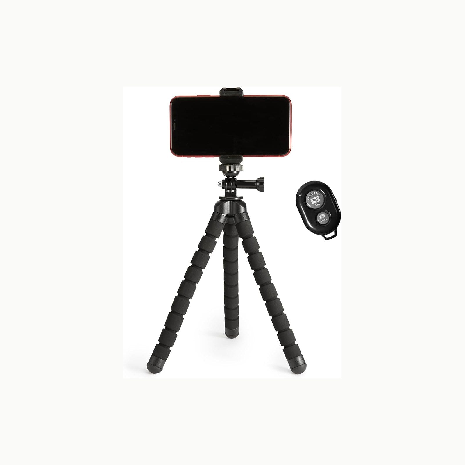 Trípode flexible portátil Amazon Basics Trípode flexible y portátil co