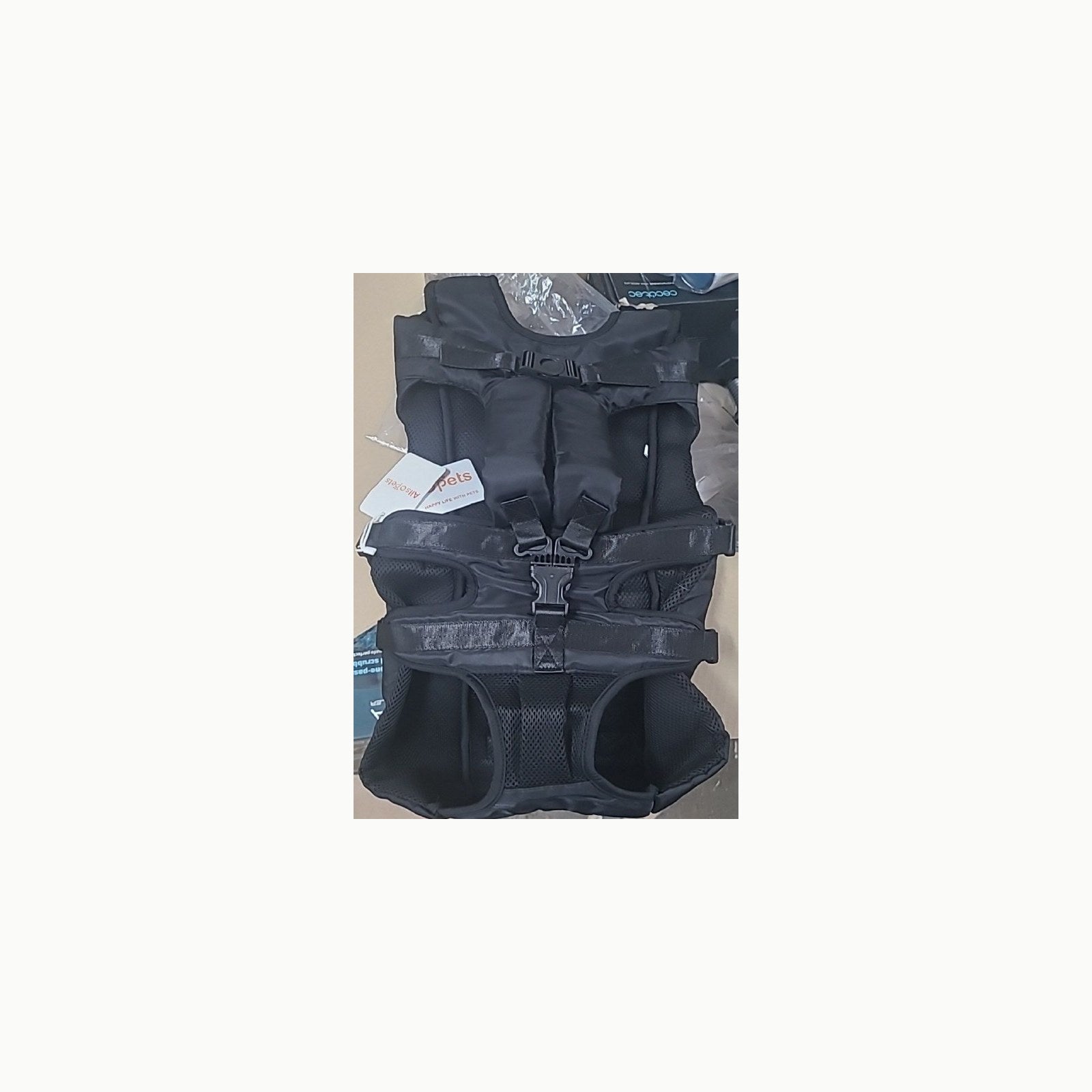 Mochila Frontal Ajustable ALLSOPETS Mochila para Perros Frontal Ajusta