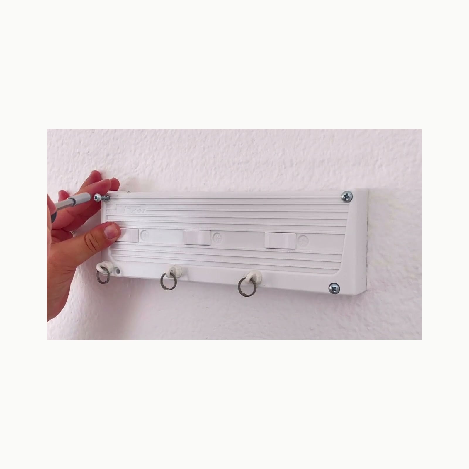 Cuncial TZ-S-2 \| Tendedero Automático de Pared 2 Cuerdas \| hasta