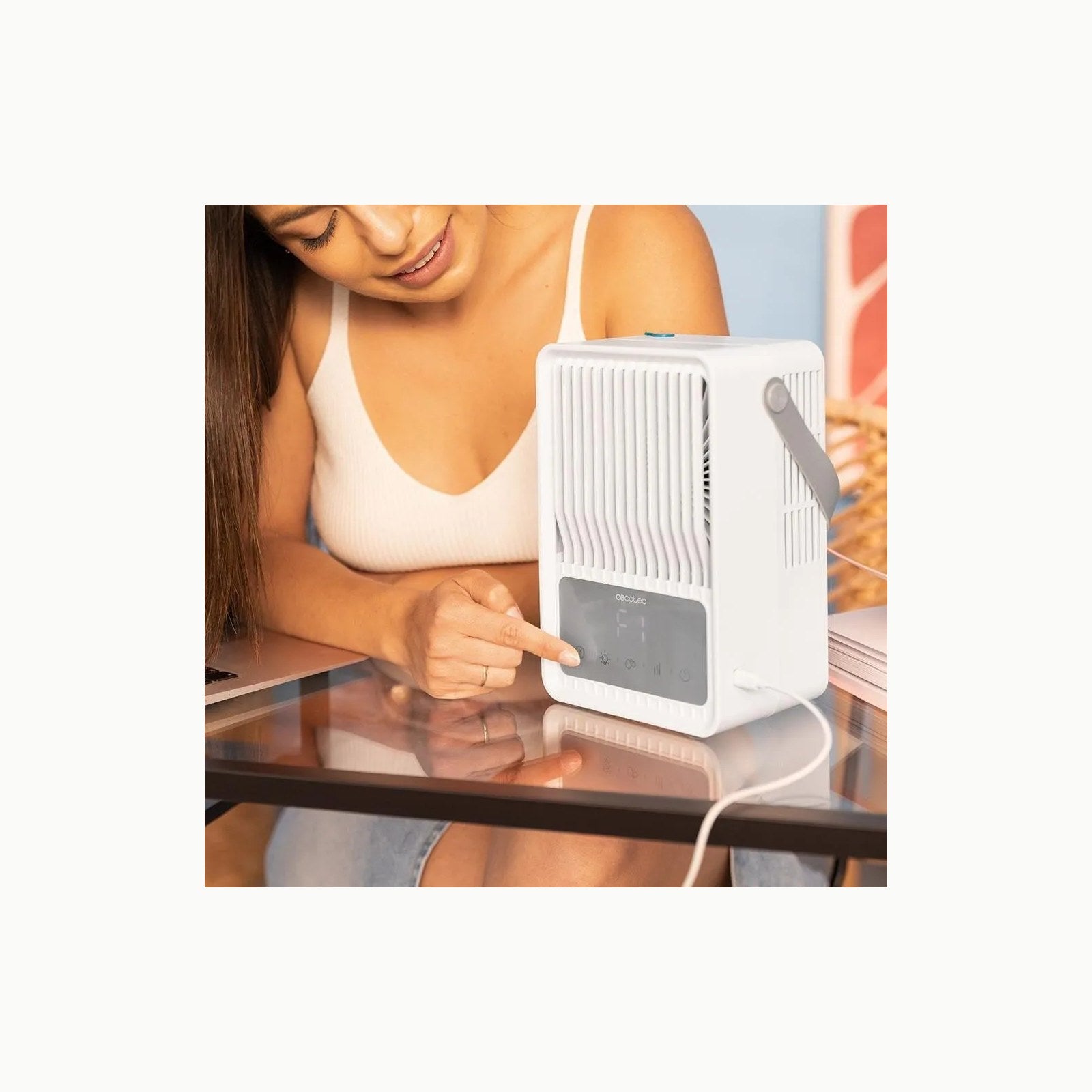 Climatizador DeskChill Cecotec Climatizador de Sobremesa EnergySilence