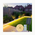 M Ledme - Tira LED Solar exterior jardin 5 metros con control