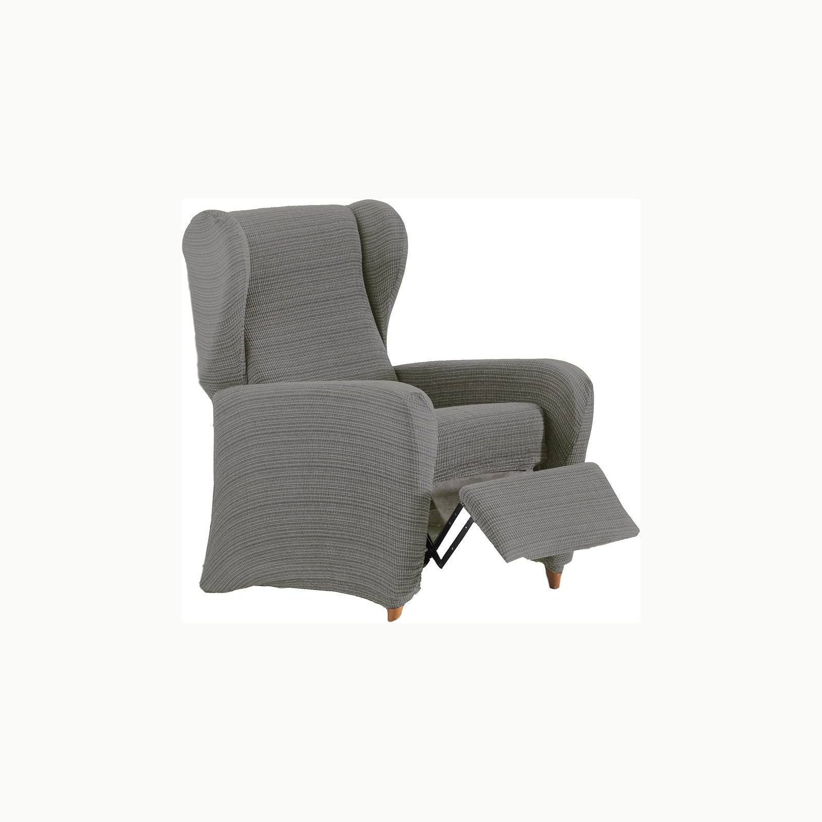 Eysa Levante Funda de sofá, Algodón, Gris, 1 Plaza