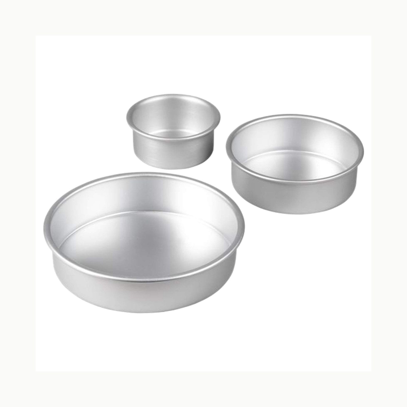 Cake Pan 25x10 Wilton Cake Pan, Alluminio, Silver, 25 x 10 cm