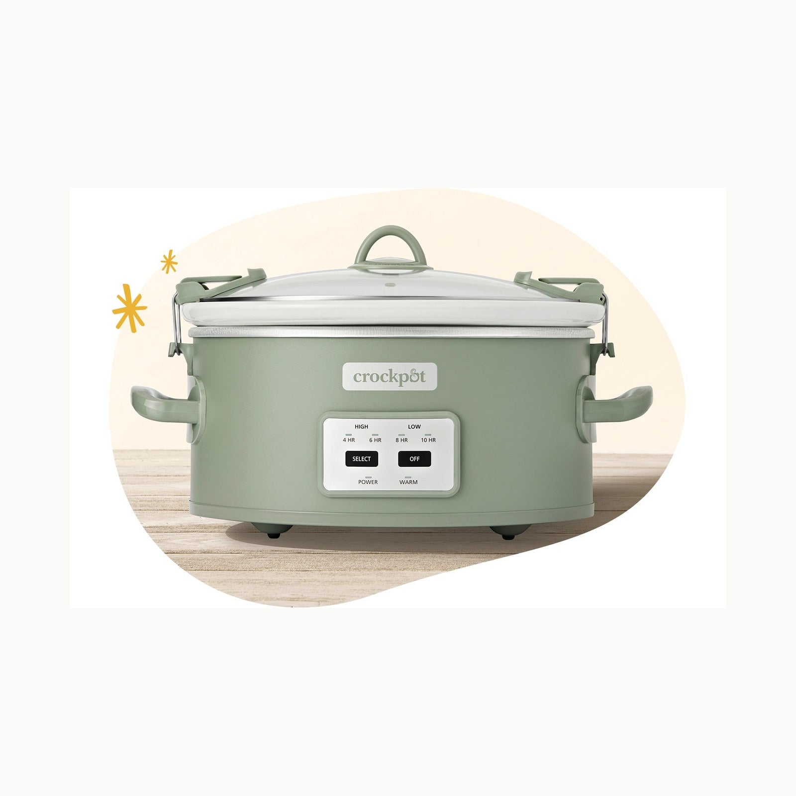 Crock-Pot olla de cocción lenta digital con recipiente apto para el