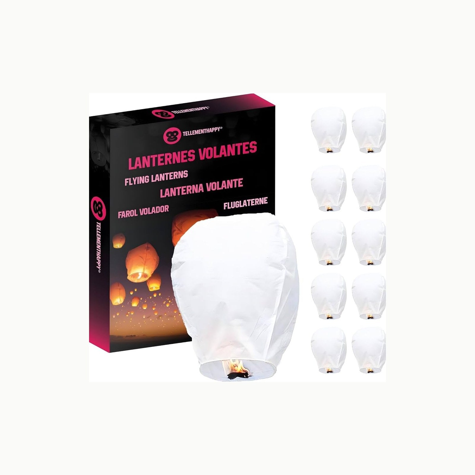 farol volador biodegradable tellementhappytm farol volador 100% biodeg