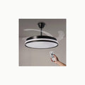 M mimotec - Ventilador de Techo con luz Led Messe 72W Blanco, Mando