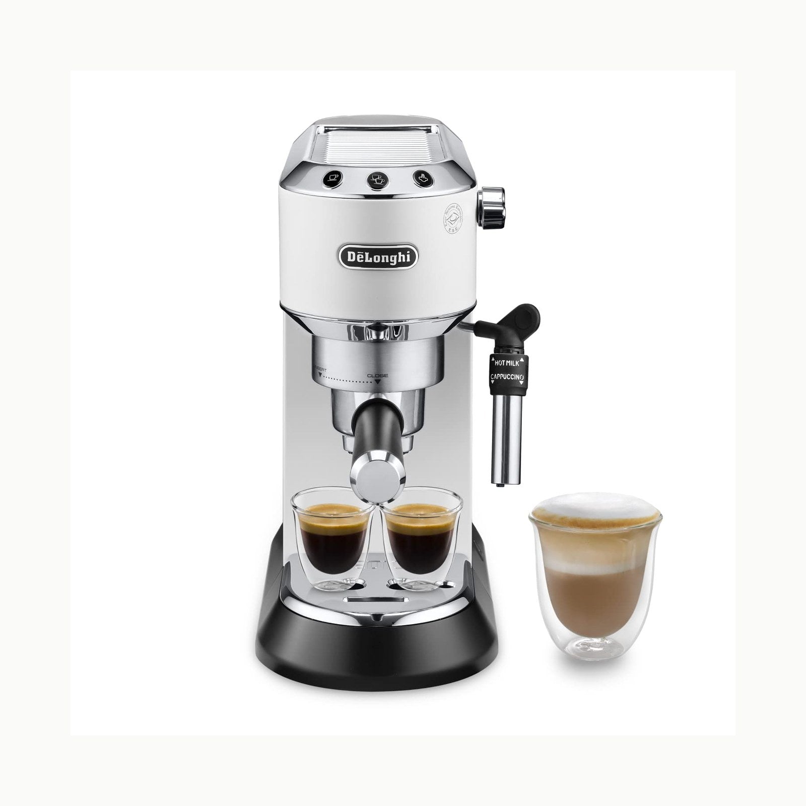 Dedica EC685.W De'Longhi Dedica - Cafetera de Bomba de Acero