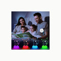 URAQT Luz Nocturna 3D, Luz Ilusión LED de 7 Colores, Luz Nocturna Regu