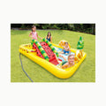 INTEX 57158 - Centro de juegos frutas con tobogán y pulverizador, Mult