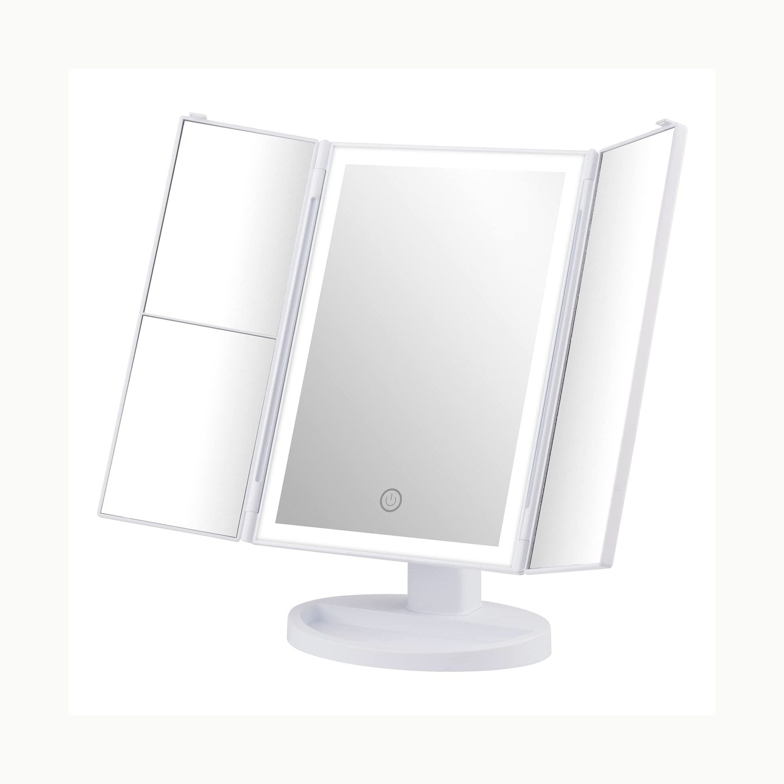GRIFEMA, GF1001W Espejo Maquillaje con Luz, Espejo de Vanidad LED Trip