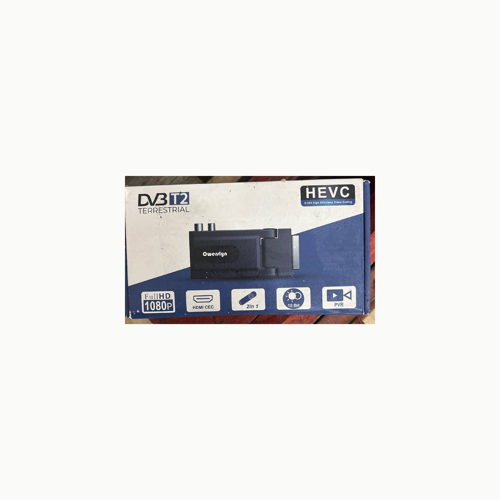 Sintonizador TDT HD 2025, OWERSLYN Decodificador TDT DVB-T2 HDMI CEC