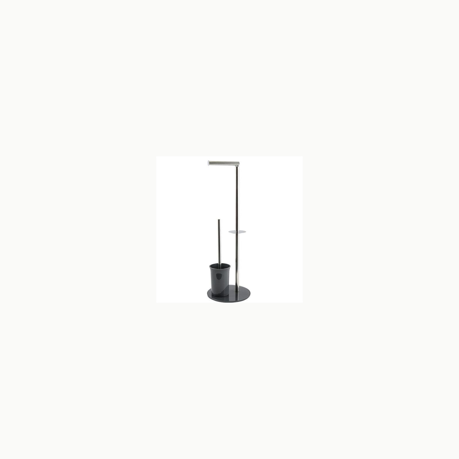 Wenko Exclusiv Escobillero WC, Acero Inoxidable, Plata Brillante, 10x1