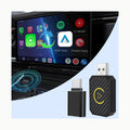 Adaptador 2 en 1 Adaptador inalámbrico 2 en 1 CarPlay Android Auto min