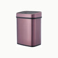 Amazon Basics Cubo de basura automático de acero inoxidable, rectangul