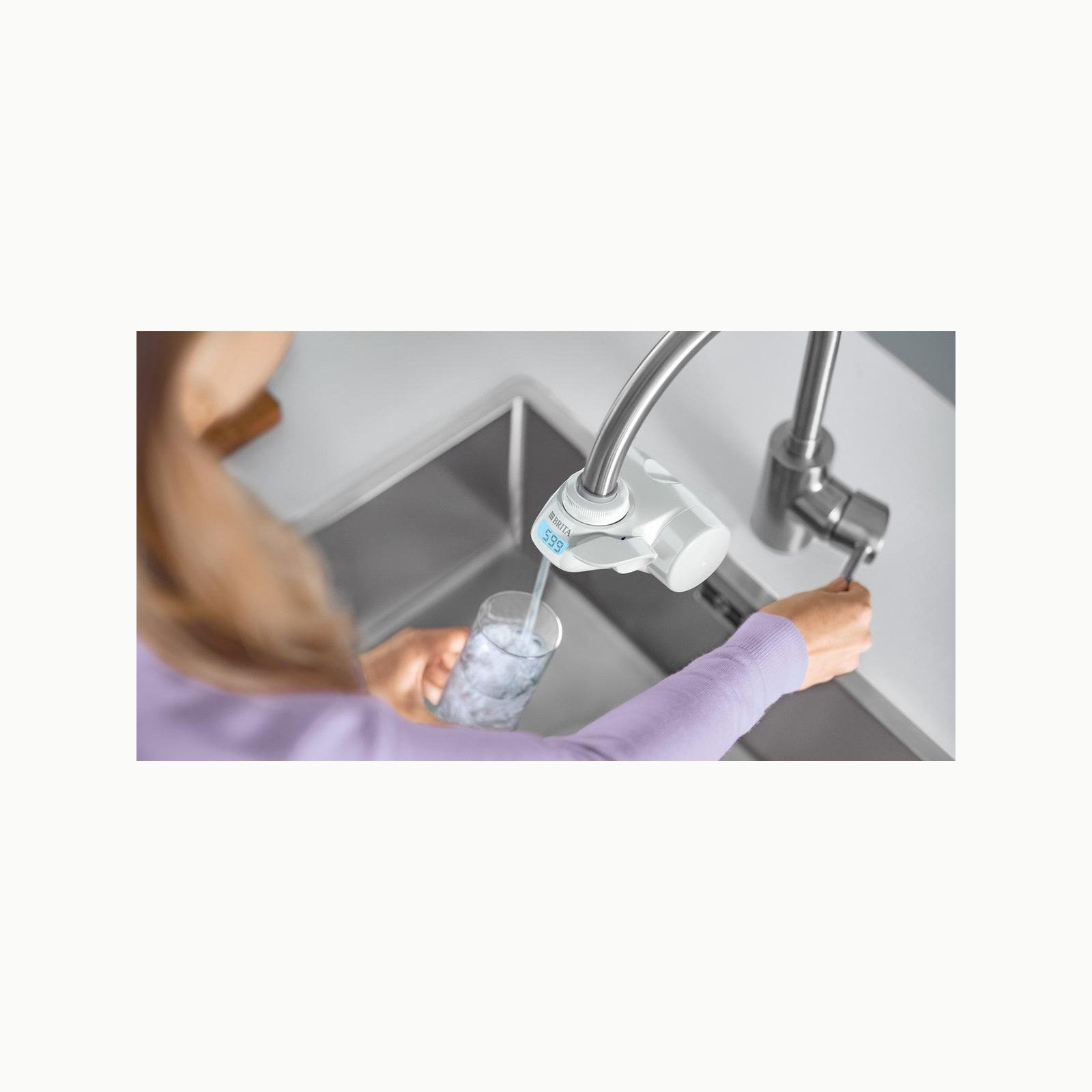 BRITA Sistema de filtrado de agua ON TAP Pro V-MF incl. 2x cartucho fi