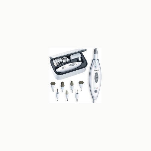 Beurer MP 41 Set de manicura y pedicura profesional, torno para uñas c