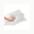 Todocama - Almohada viscoelástica Aloe Vera con Copos 100%