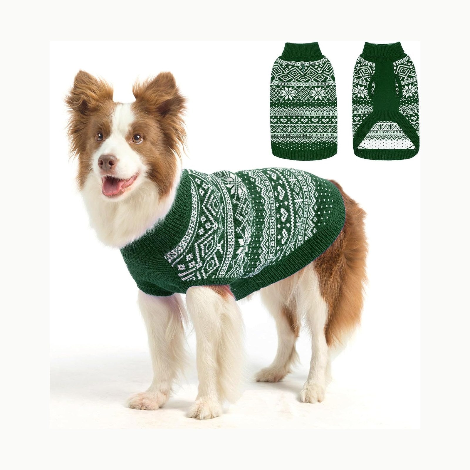 LiebeDD Jersey Perro Pequeño Mediano o Grande - Suéter Navidad para