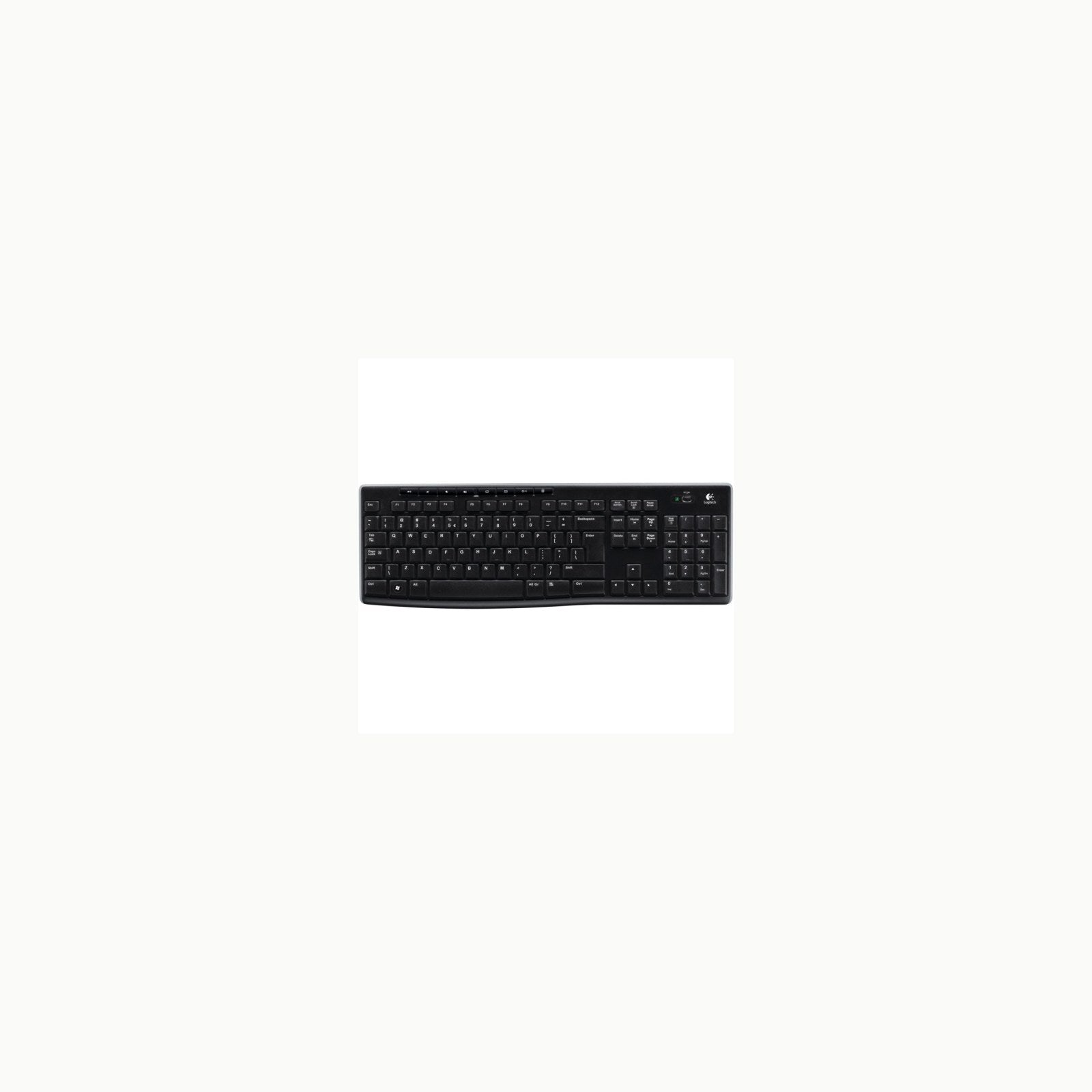 Logitech K400 Plus Teclado Inalámbrico Táctil para TV con Control Mult