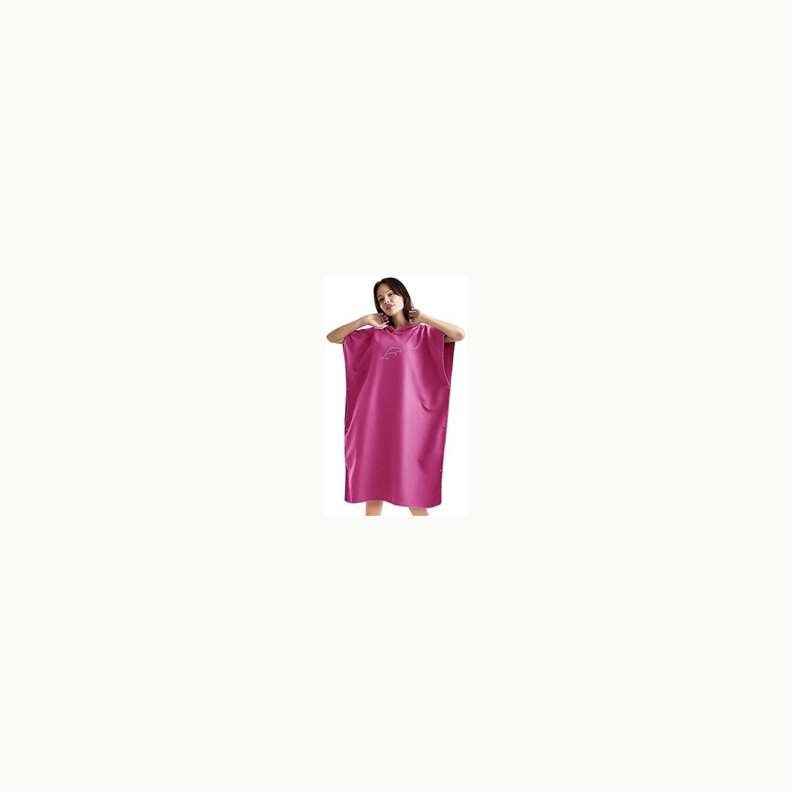 flintronic Poncho Surf, 110 * 80 cm, Poncho Toalla de Microfibra para 