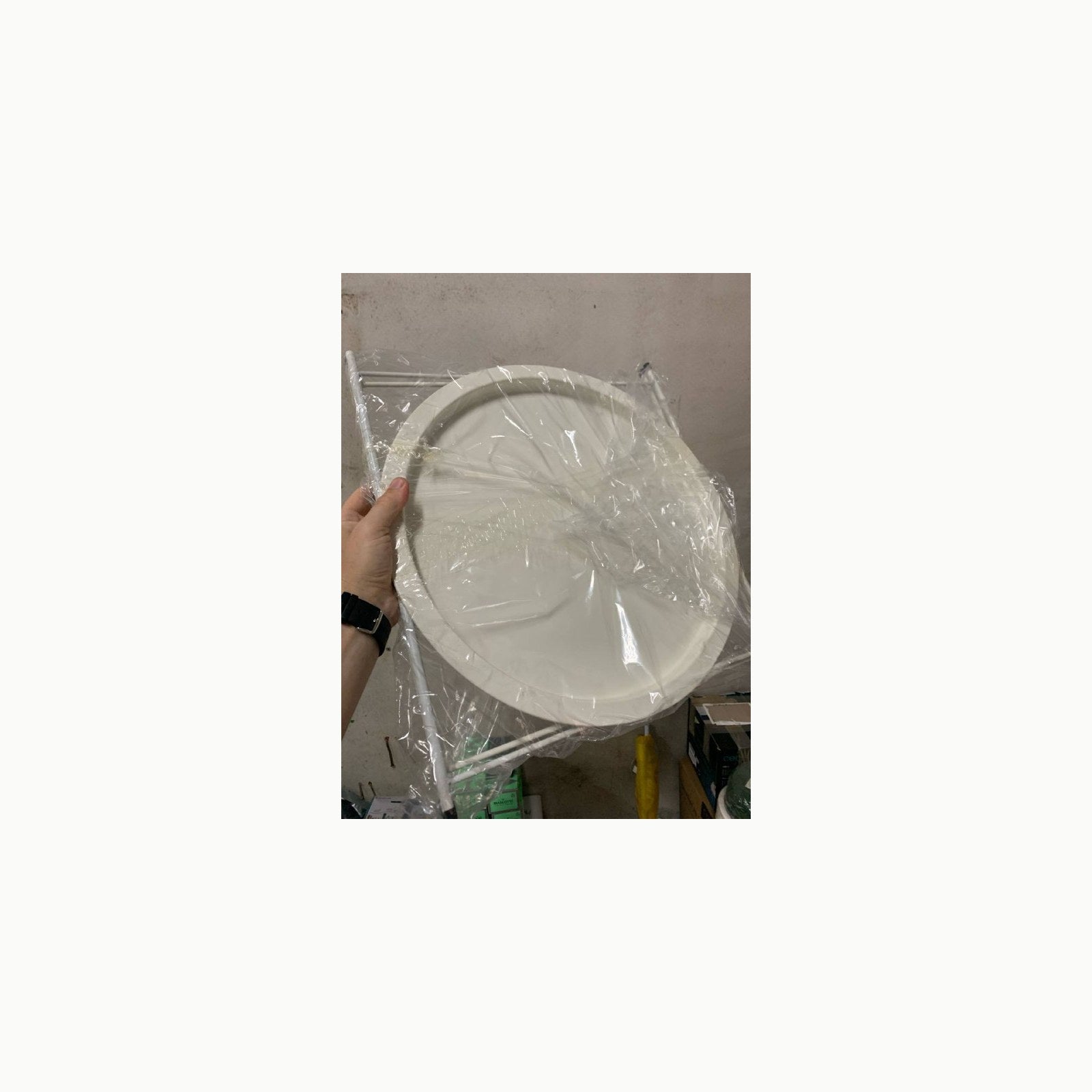 Arcoroc Vinthera Moa Mesa Auxiliar Acero 46,80x46,80x50,20cm Hierro In