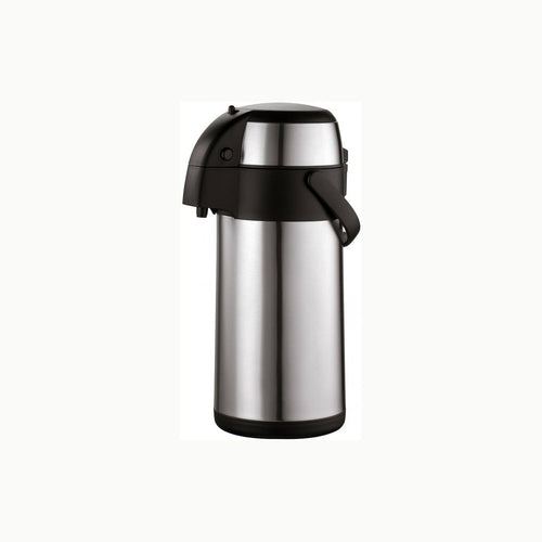 Airpot Pump Tetera axentia Airpot en Plata, Pump Tetera de Acero Inoxi