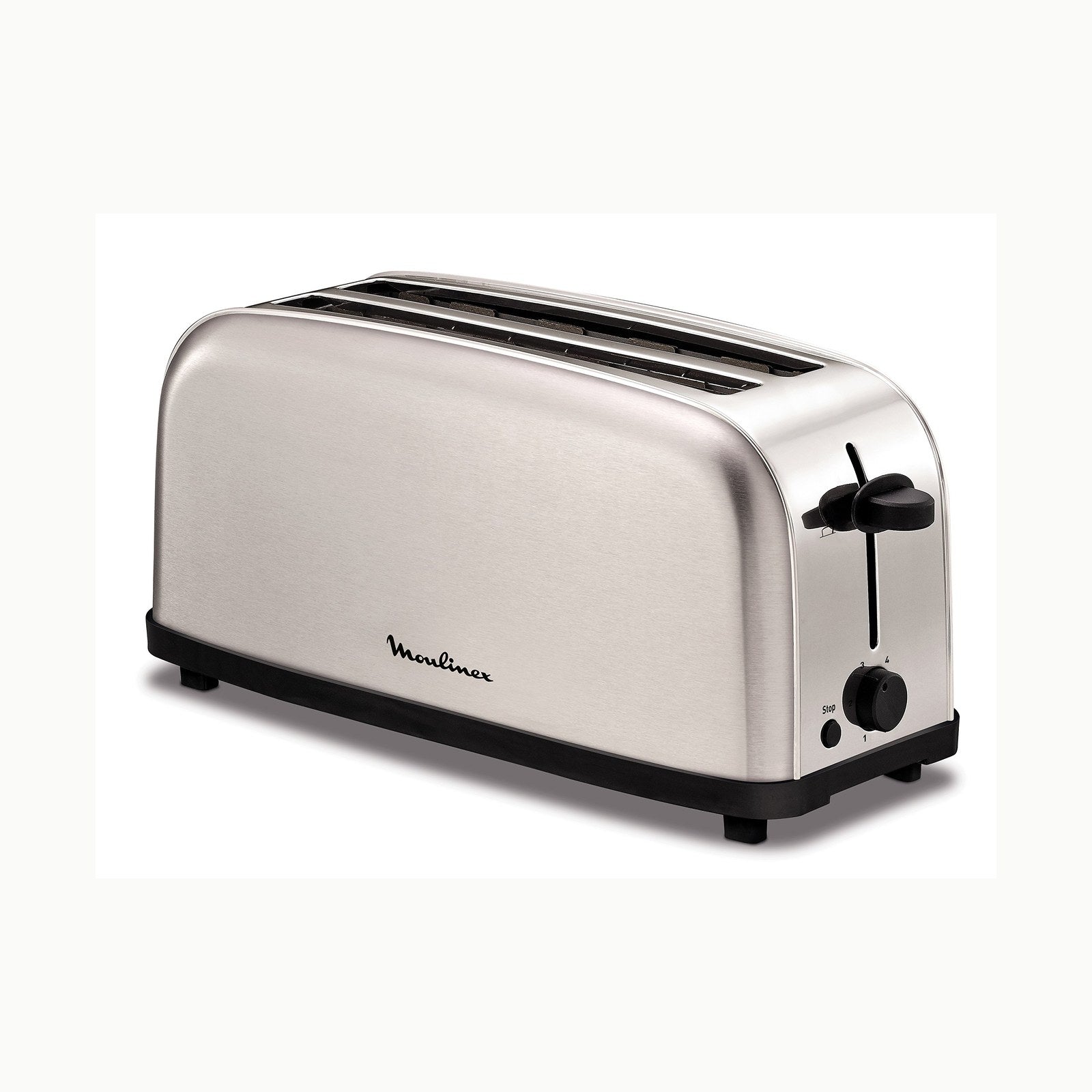 Moulinex Subito Select Tostadora, 2 ranuras largas, 7 niveles de tosta
