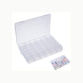 Caja compartimentos TAGYUO Caja de 36 compartimentos, joyero transpare