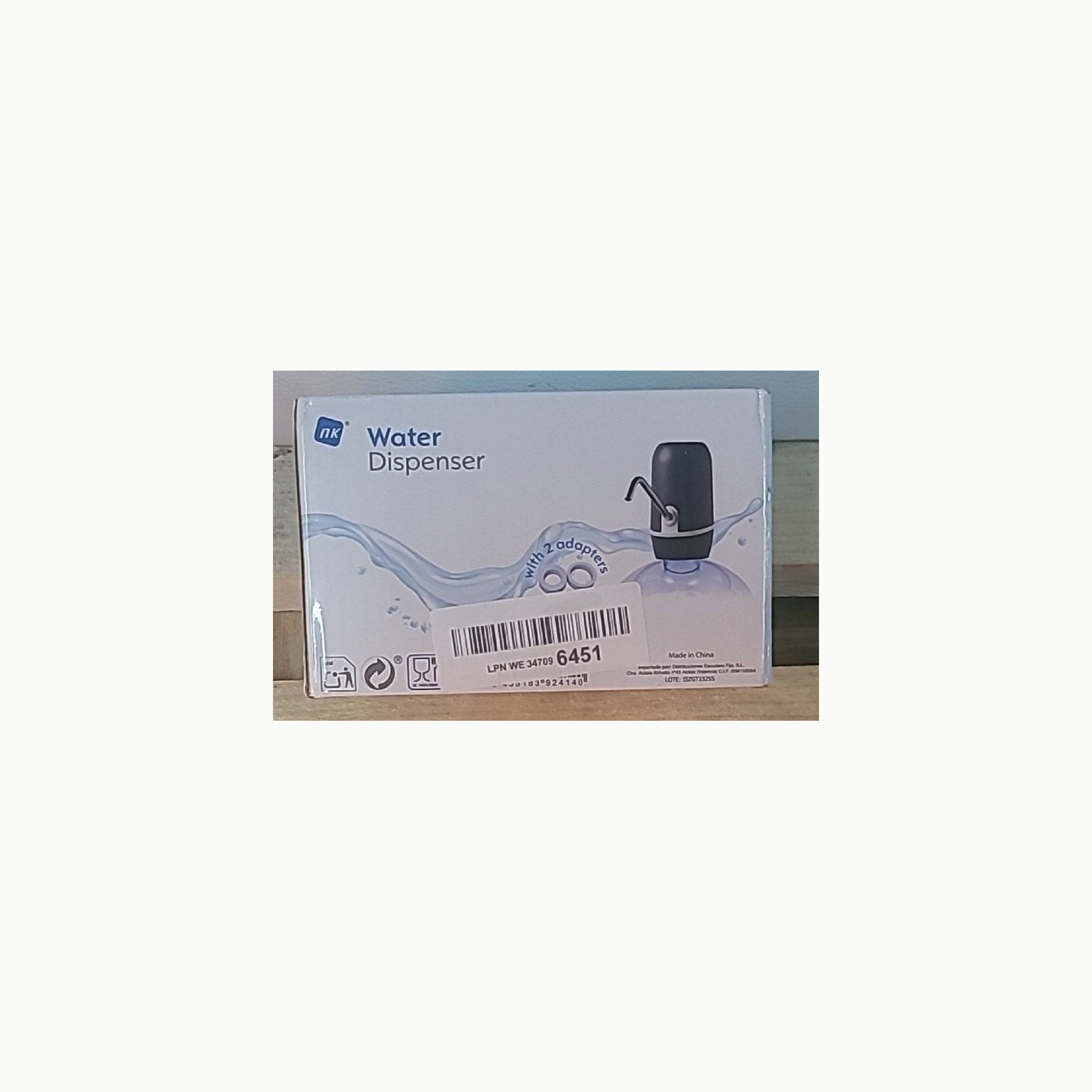 NK Automatischer Wasserspender, Langlebige USB Aufladung, Edelstahl Do
