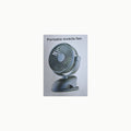Ventilador portátil de mano 3 en 1 con pantalla LED y base soporte par