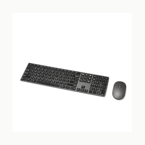 Amazon Basics Teclado ultrafino de tamaño completo y ratón inalámbrico