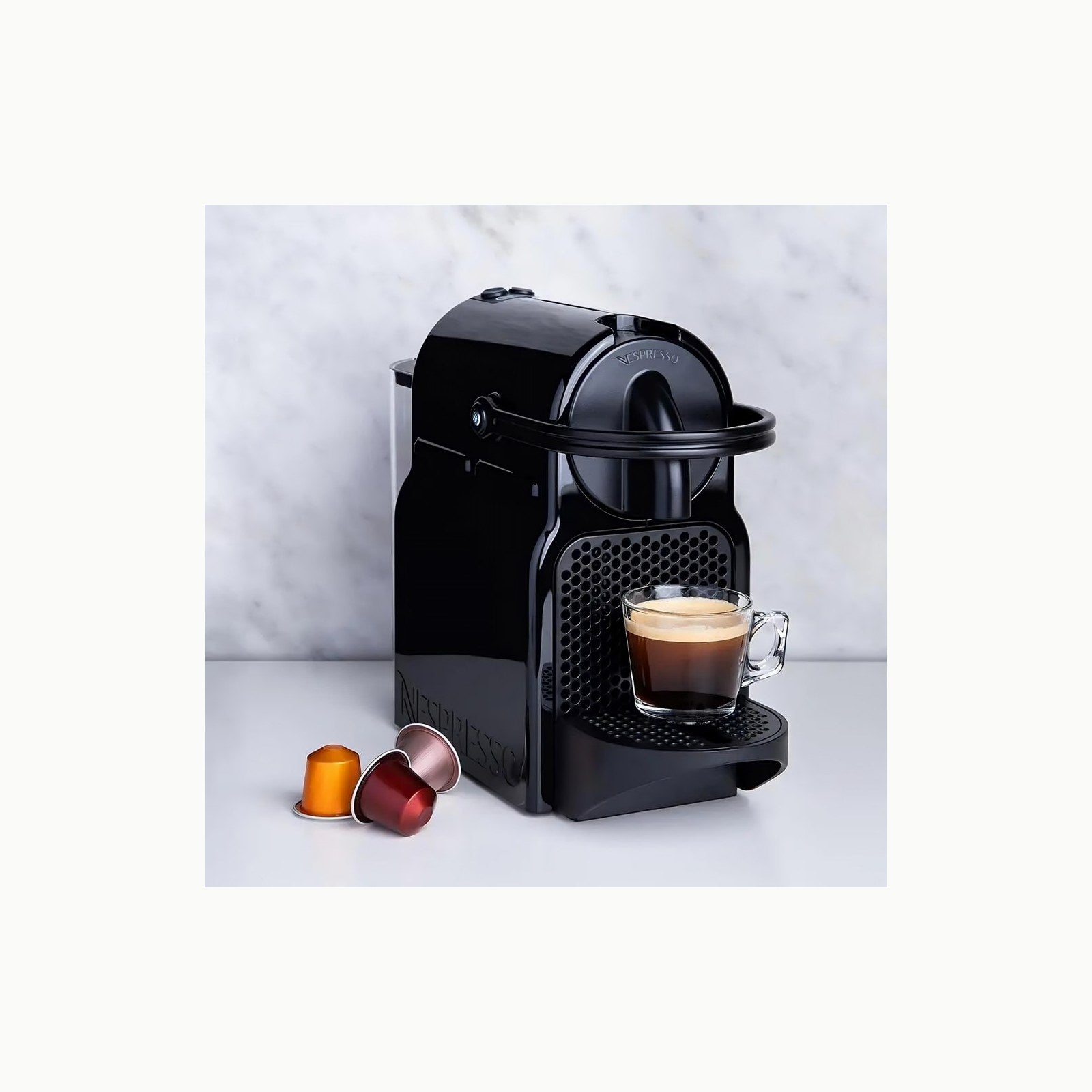 Nespresso De'Longhi Inissia EN80.B - Cafetera monodosis de cápsulas