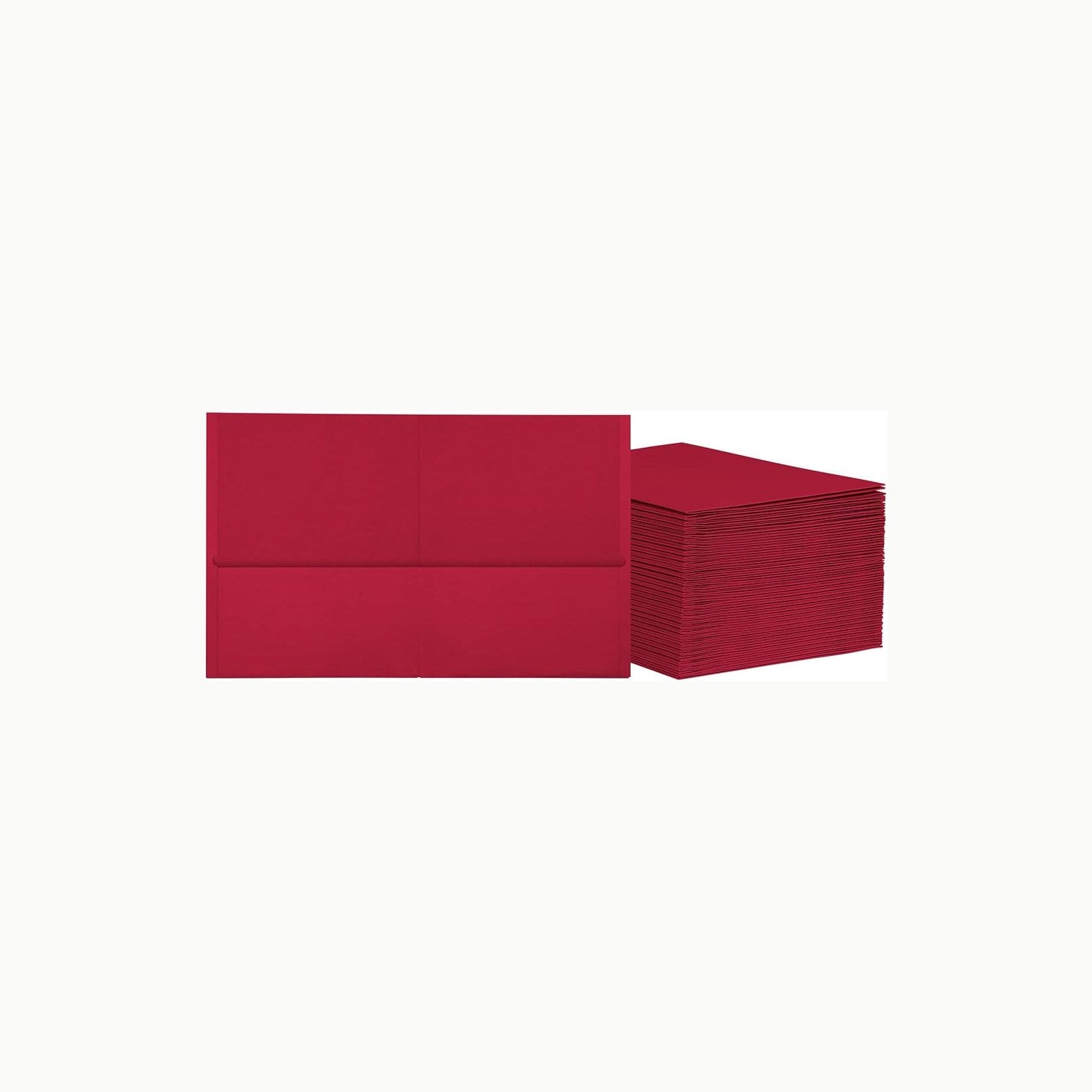 Pelle rossa Pavo per effetto pelle, formato DIN A4, 250 g/M², confezio