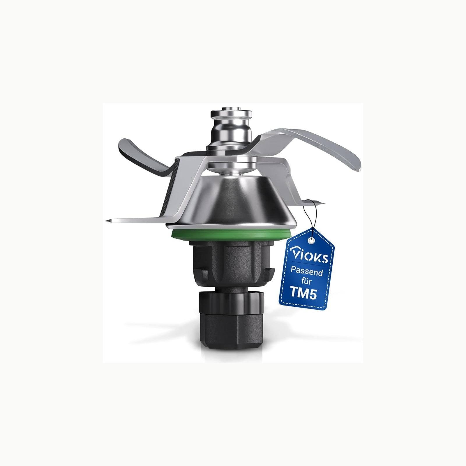 VIOKS Cuchillas TM5 Recambio para Cuchillas Thermomix TM5 Acero Inoxid