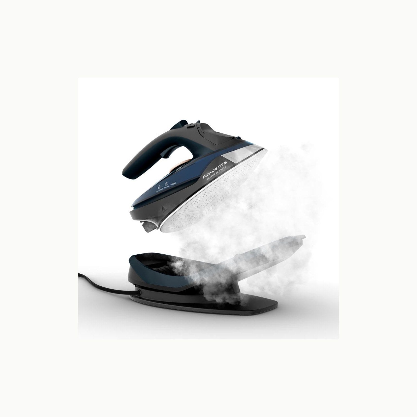 Rowenta Freemove Force, Plancha de vapor sin cable 2600W, eficiente, c