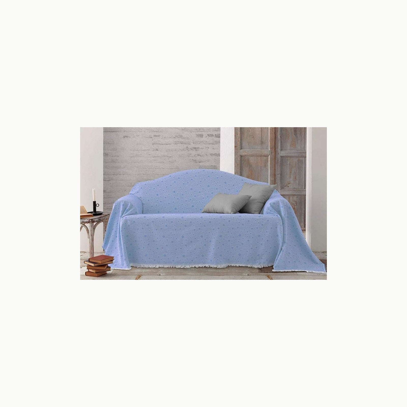 Todocama Colcha Multiusos Sofa, Manta Foulard, Plaid para Cama, Cubres