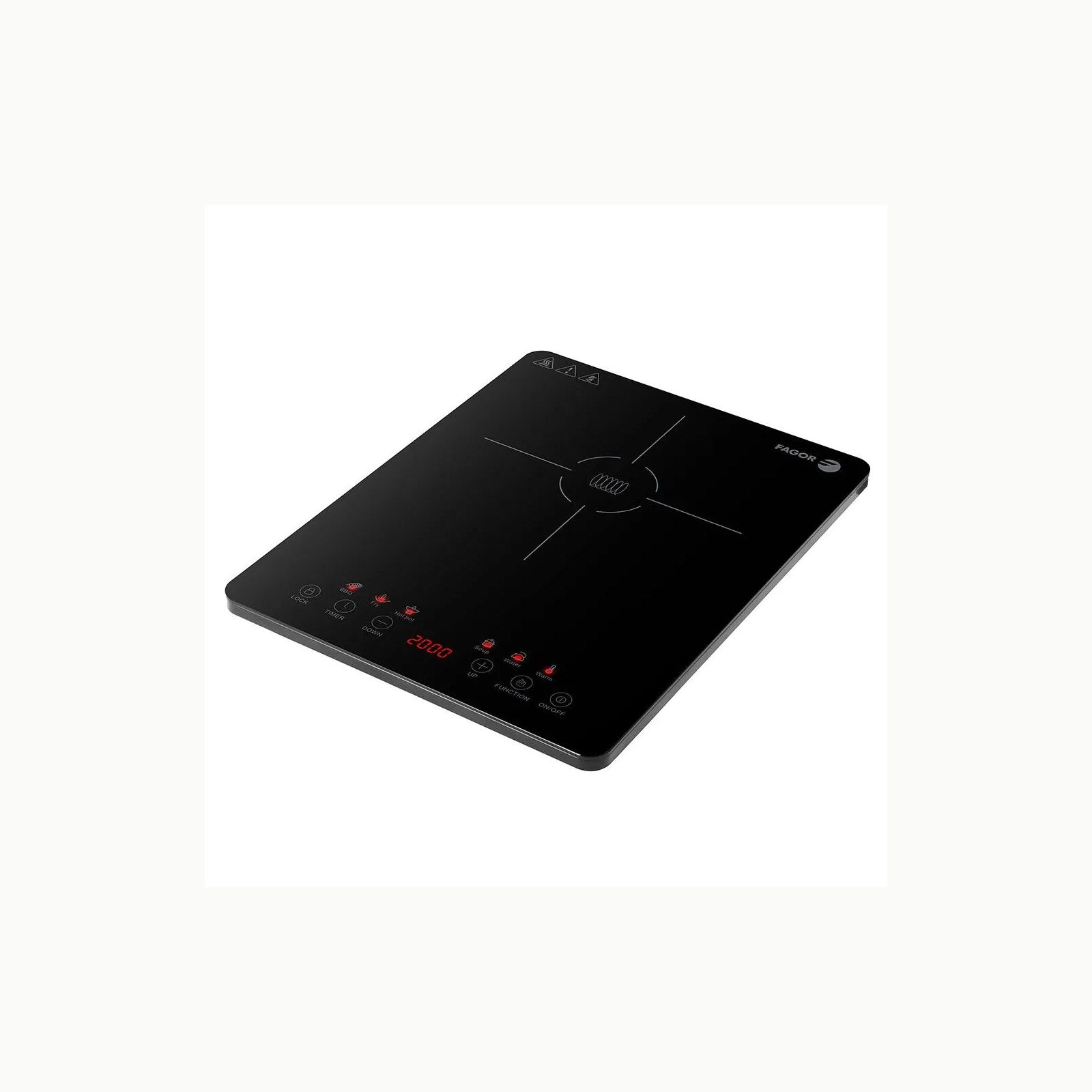 Lexie Placa Inducción Fagor Lexie Placa de Inducción 2000W, Pantalla