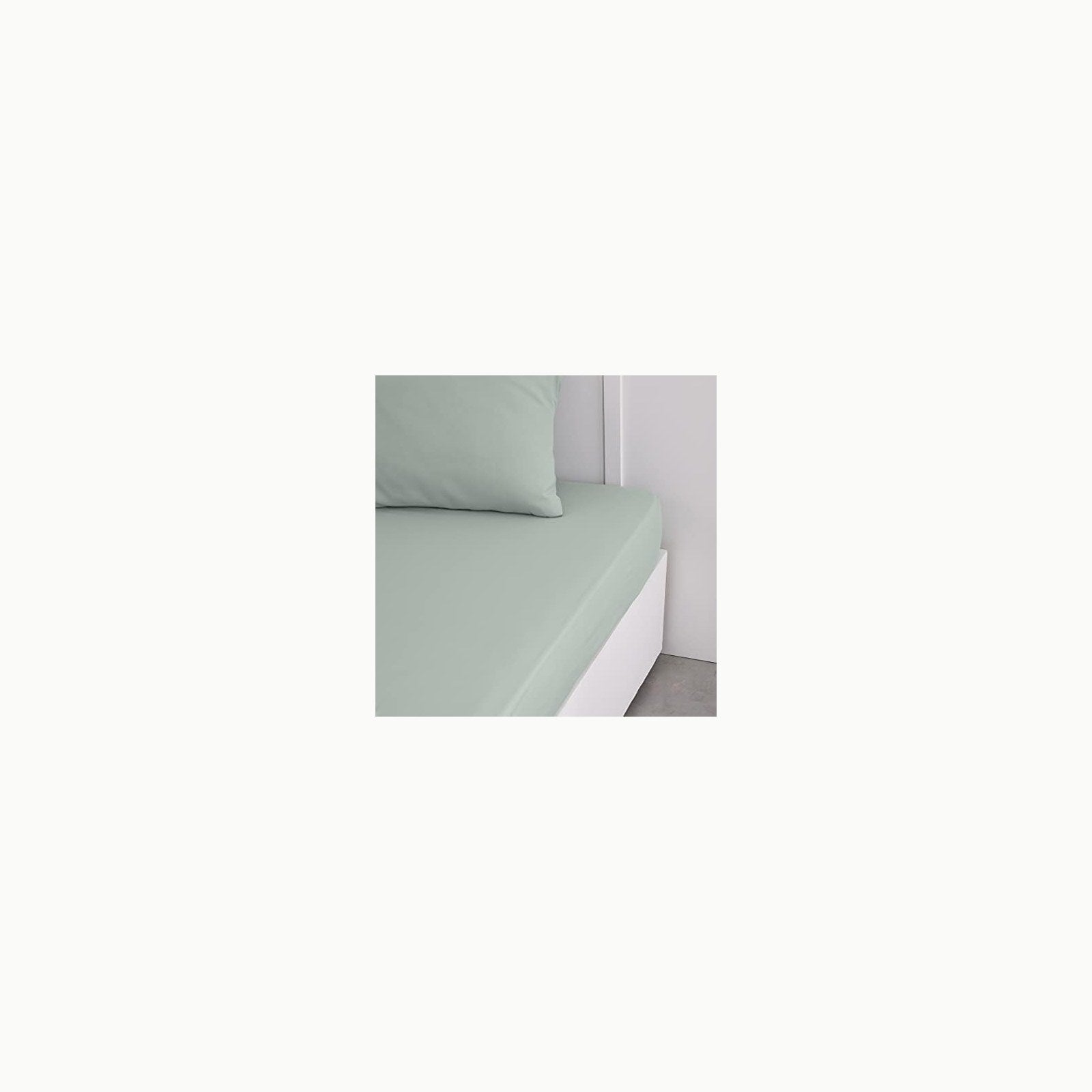 TODAY Essential - Drap Housse 90X190 cm 1 Personne Jersey 100% Coton