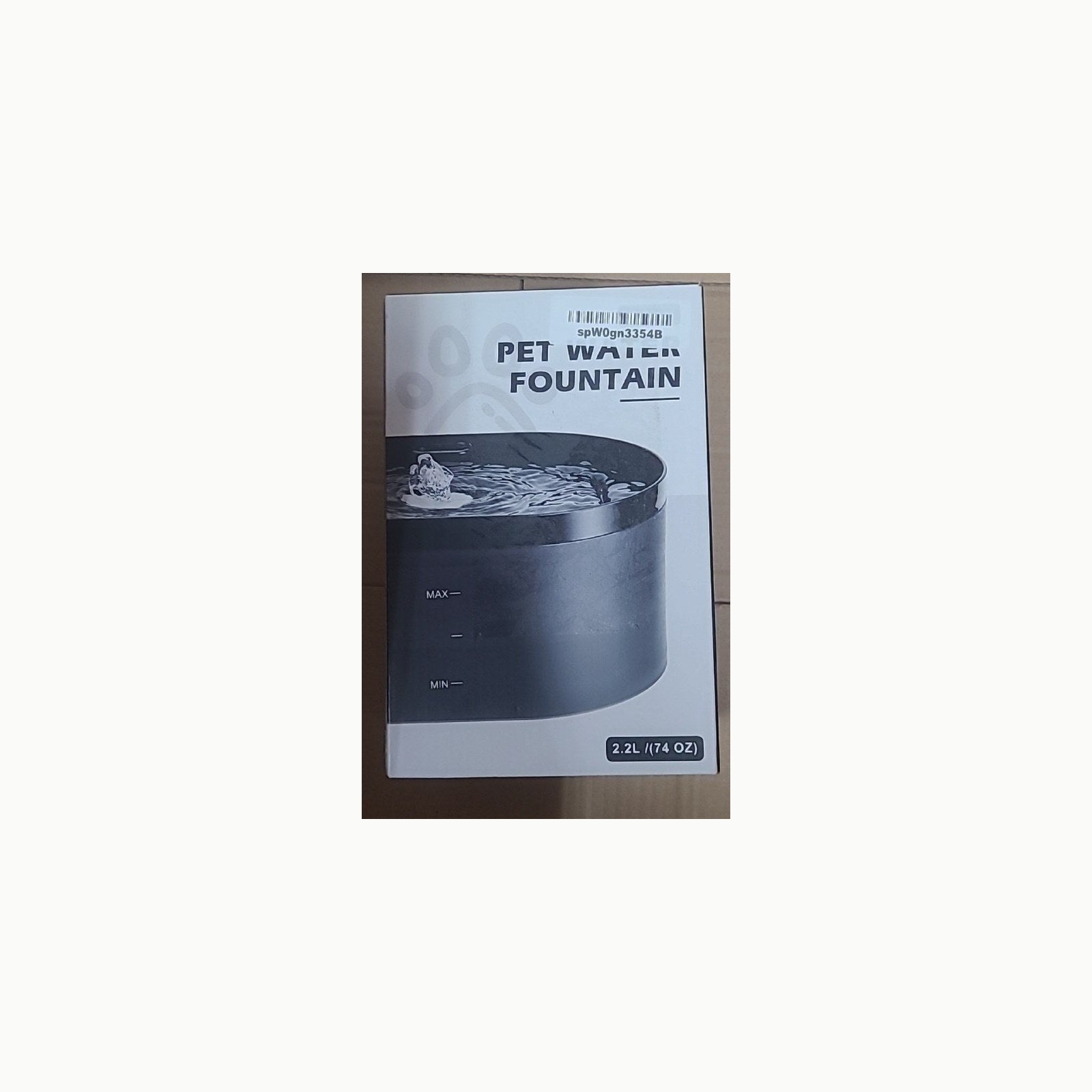 Fuente automática 2,2 l Fuente automática para Gatos, 2,2 l, con