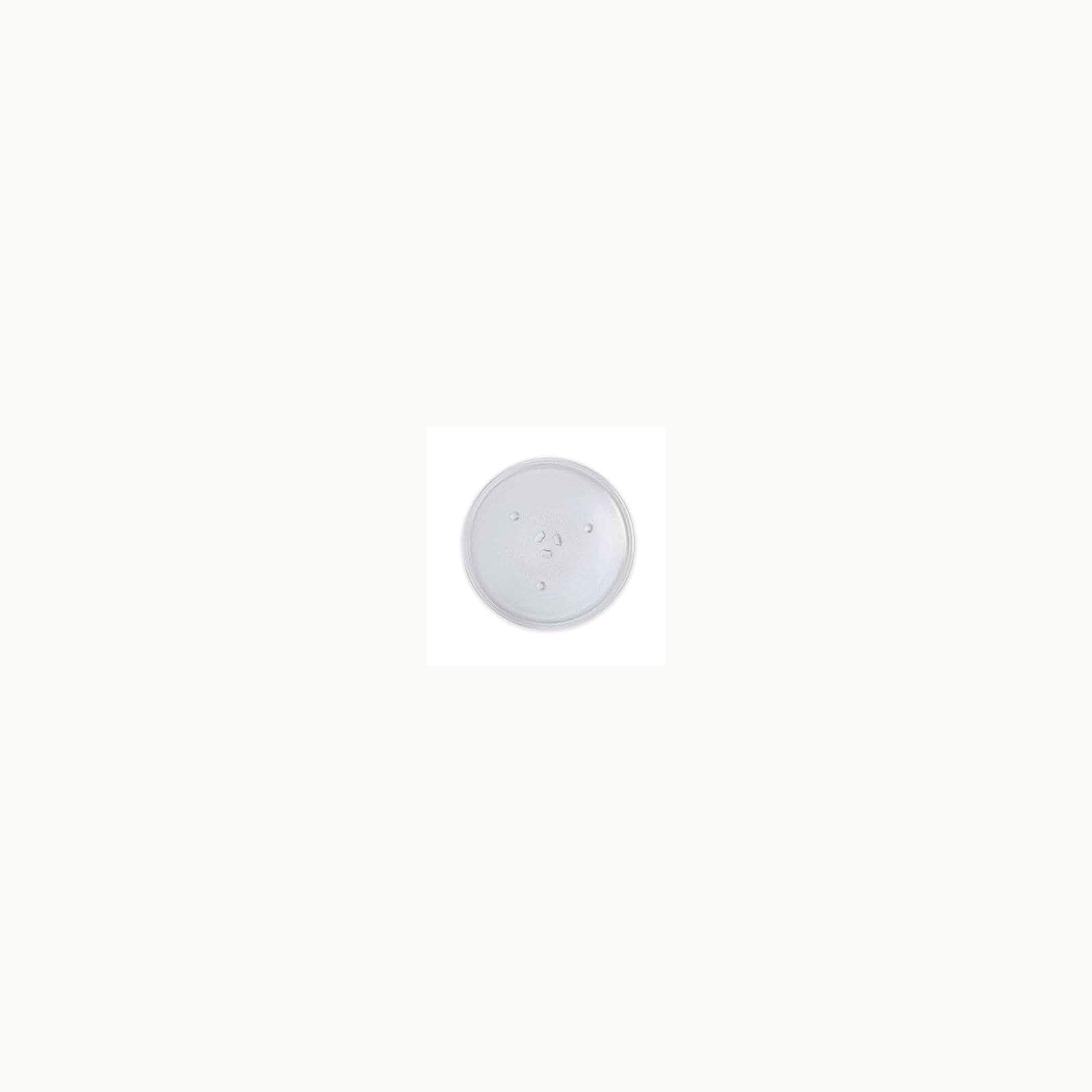 Piatto Microonde Vetro DL SERVICE Piatto Microonde in Vetro, 25,5 cm, 