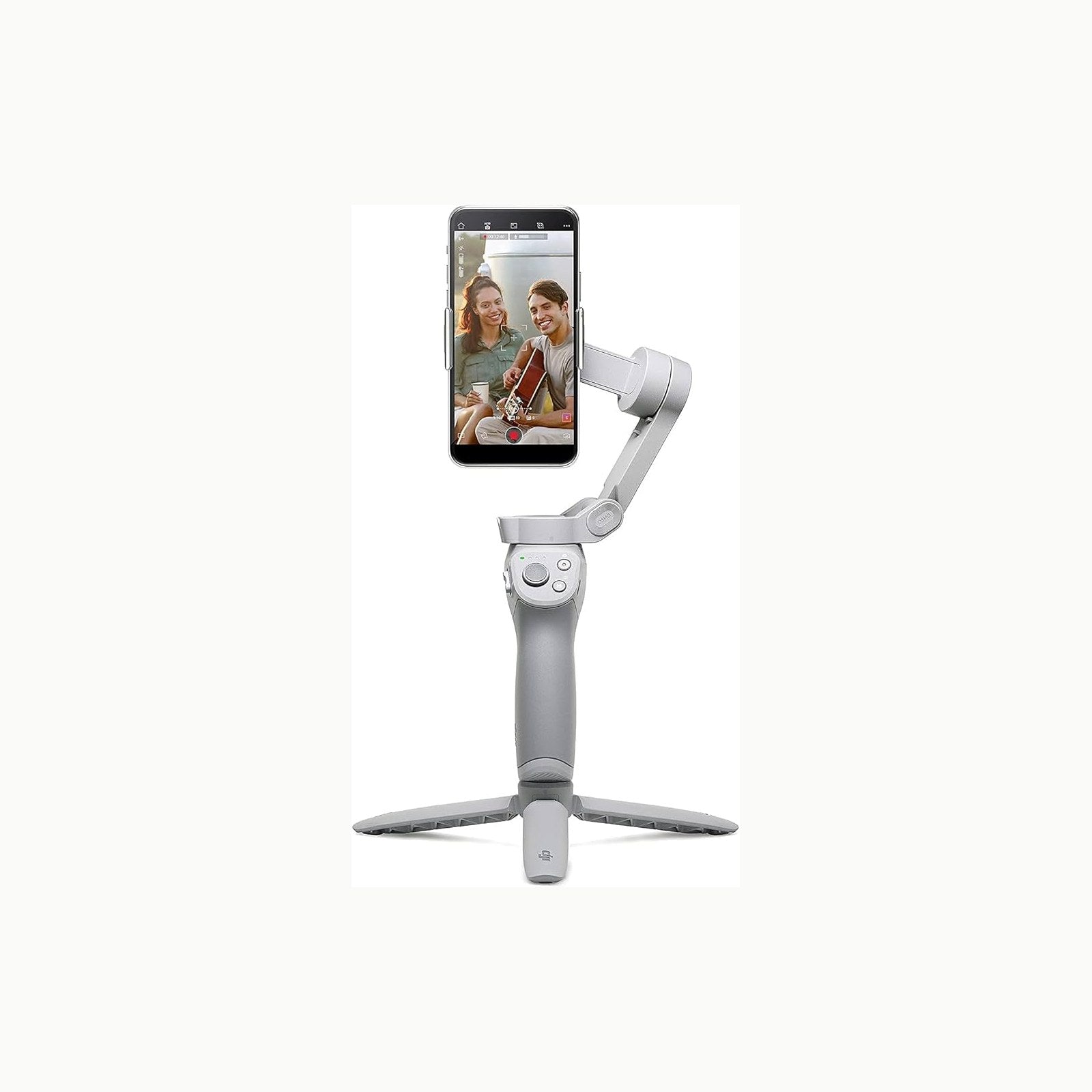 DJI OM 4 SE Estabilizador con trípode para smartphones, Gray