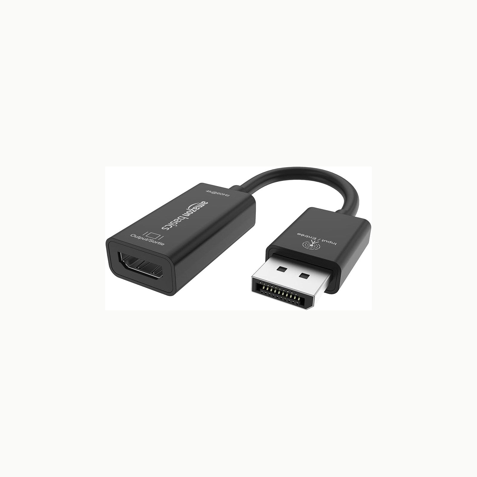 Amazon Basics DisplayPort to HDMI Cable, Uni\-Directional, 4K@30Hz, 19