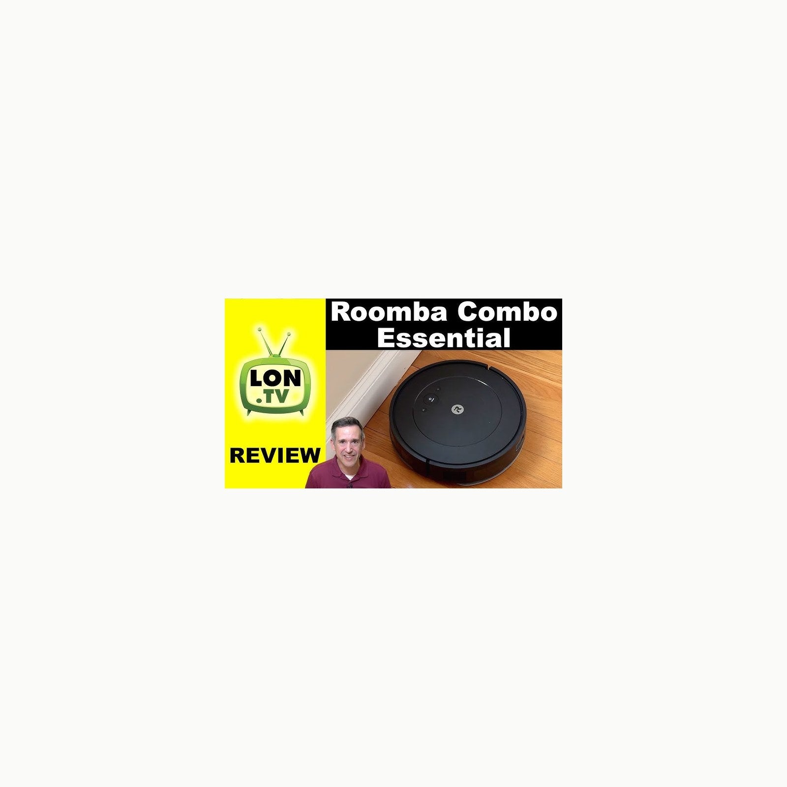 iRobot Roomba Combo Essential, Robot Aspirador y friegasuelos, Potente