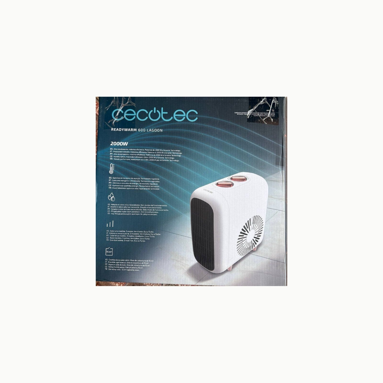Calefactor Cerámico Cecotec Calefactor Cerámico de Sobremesa