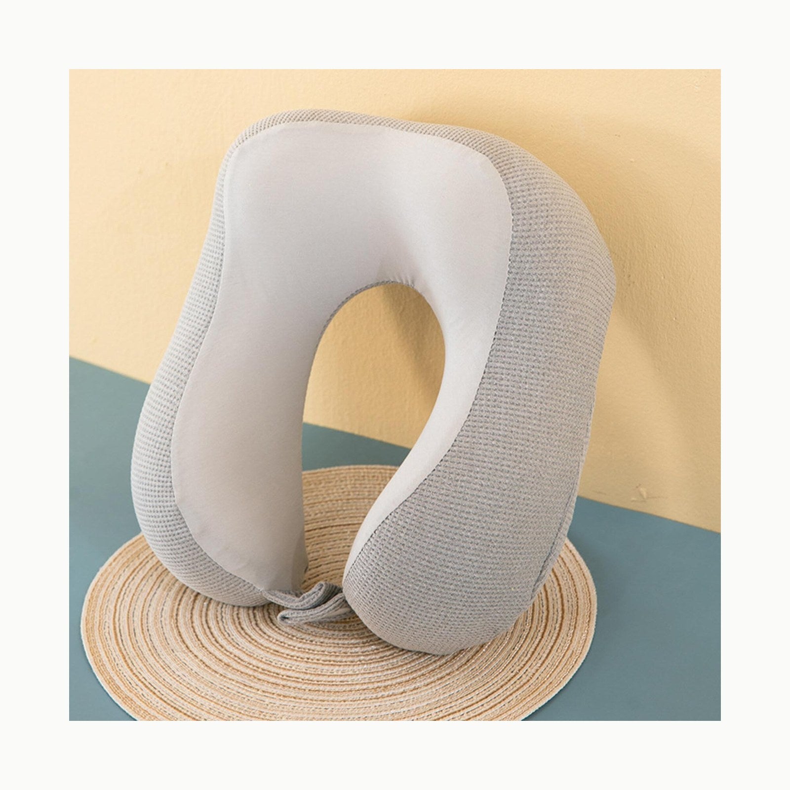 HOMIEE Almohada de Viaje para Avión, Almohada de 360 °, Espuma Viscoel