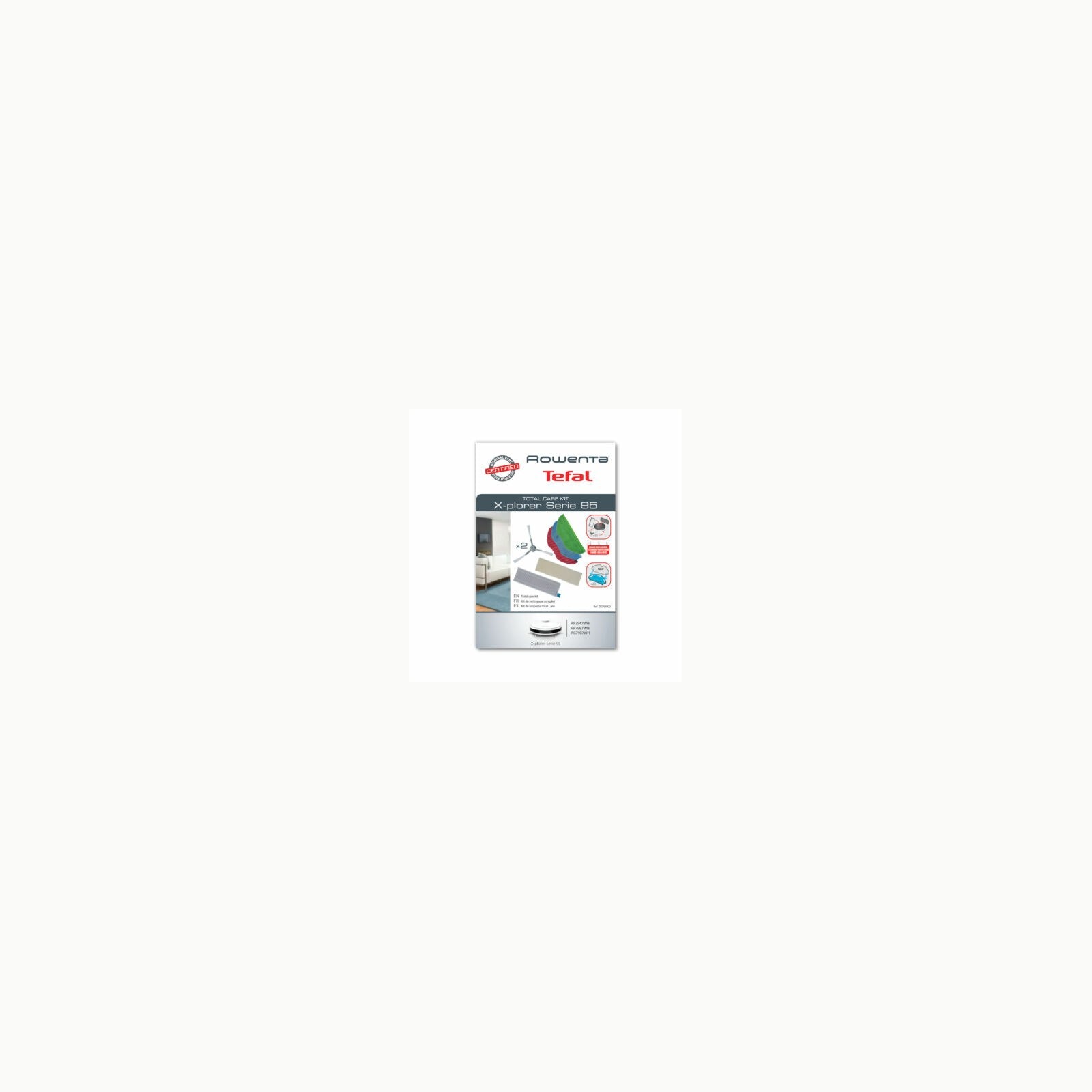 Rowenta RR7987 X-Plorer Serie 95 Robot Aspirapolvere Lavapavimenti con