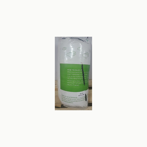 BPC Plumón de plumas orgánico almohadas 40x80 Pack de 2 Unidades, Lujo