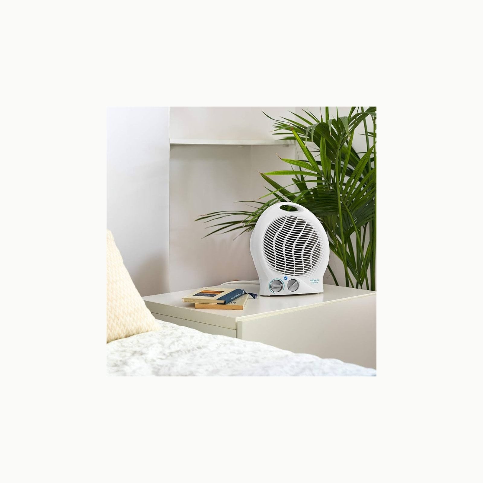 Cecotec Calefactor Eléctrico de Baño Bajo Consumo Ready Warm 9790