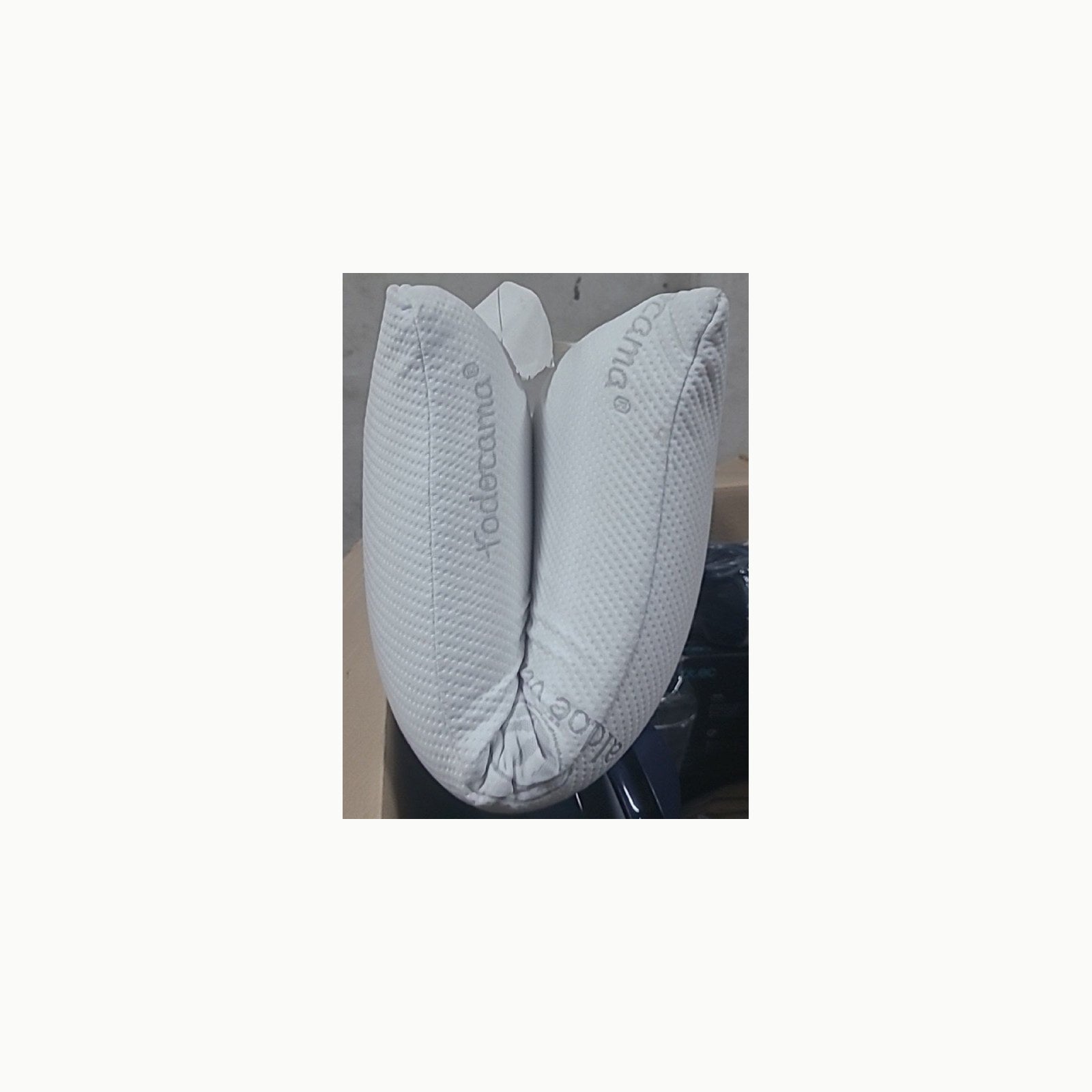 Todocama - Almohada viscoelástica, 80 cm núcleo Compacto. Doble